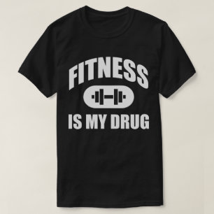 Fitness ist mein Medikament - Fitnesstraining Moti T-Shirt