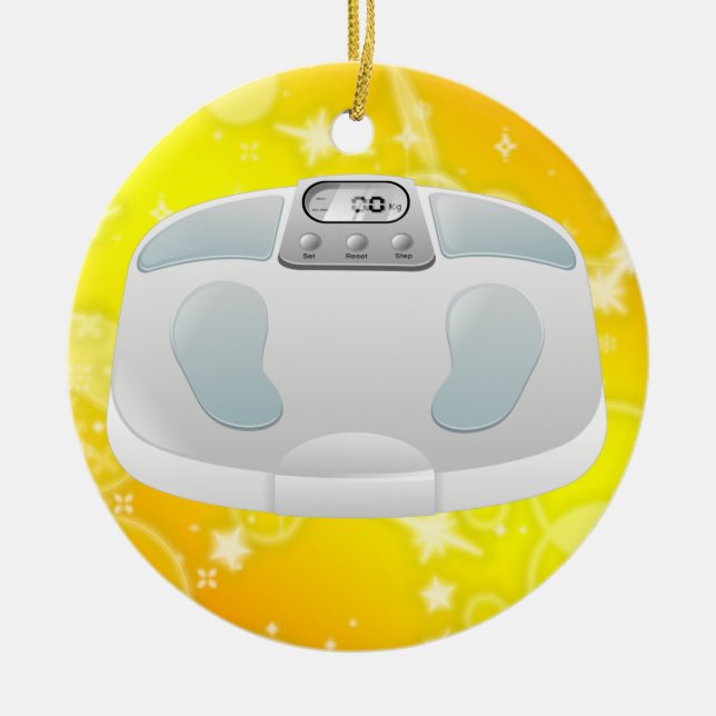 Fitness! Keramikornament (Vorne)