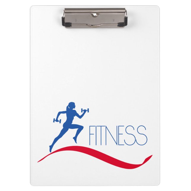 Fitness Klemmbrett (Vorderseite)