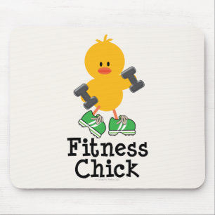 Fitness-Küken Mousepad