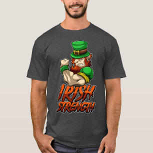 Fitness Leprechaun Irish Strenght Goblin Gym T-Shirt
