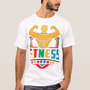 Fitness-Lifestyle – Hart trainieren, stark bleiben T-Shirt