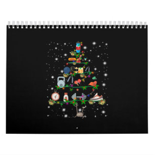 Fitness Lover Gymnastikinstrument Weihnachtsbaum Kalender