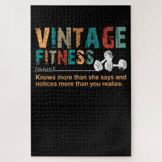 Fitness Lover|Vintage Fitness - Kostenvoranschlag Puzzle