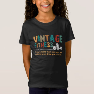 Fitness Lover Vintage Fitness - Kostenvoranschlag T-Shirt