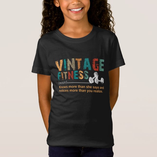 Fitness Lover|Vintage Fitness - Kostenvoranschlag T-Shirt (Vorderseite)