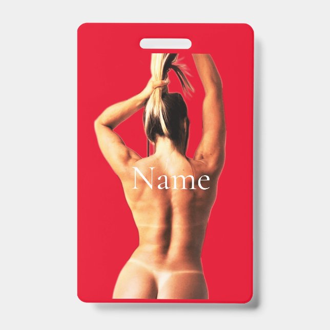 Fitness Modell Tanlines Thunder_Cove Ausweis (Vorderseite)