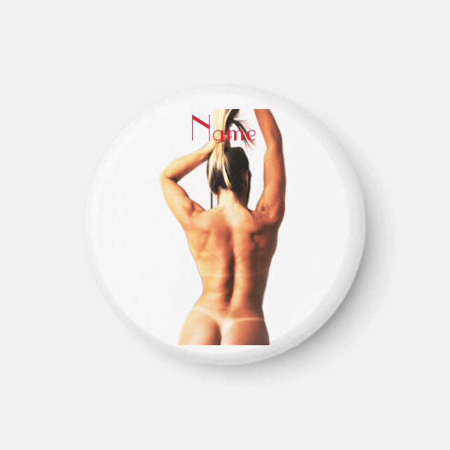 Fitness Modell Tanlines Thunder_Cove Magnet (Vorne)