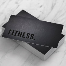 Fitness Moderner, feiner Text elegant Beruflich