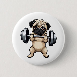 Fitness Mops Button