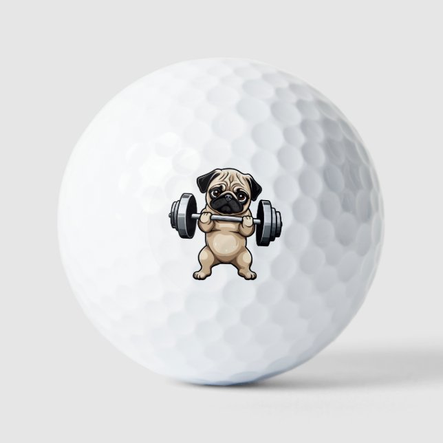 Fitness Mops Golfball (Vorderseite)