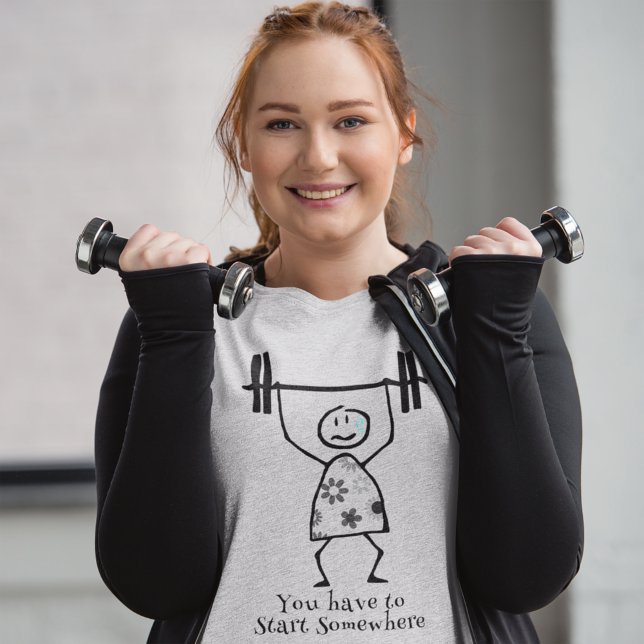 Fitness Motivation for Beginners T-Shirt (Von Creator hochgeladen)