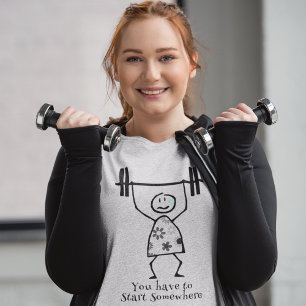 Fitness-Motivation für Anfänger T-Shirt