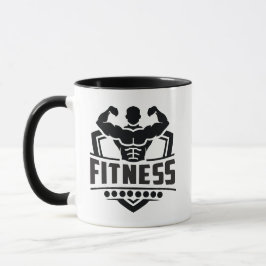Fitness Motivation Graphic | Strong & Active Life Tasse