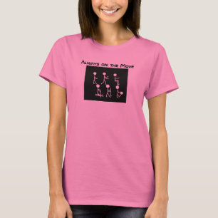 Fitness-Motivation Immer in Bewegung T-Shirt