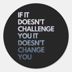 Fitness Motivation Inspiration Zitat Fitness Runder Aufkleber