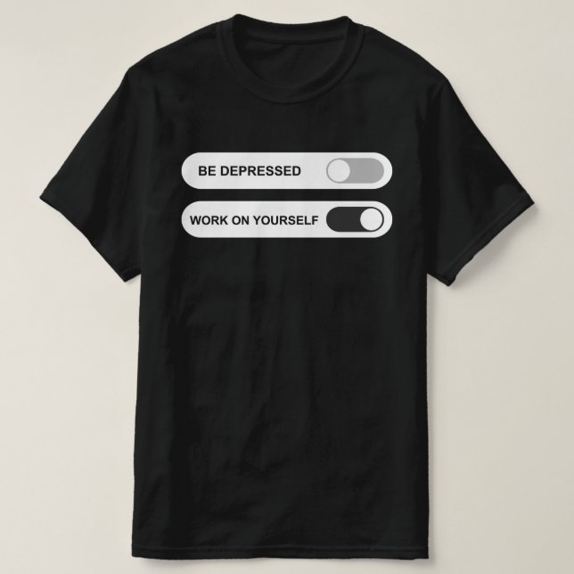 Fitness Motivation T-Shirt (Design vorne)