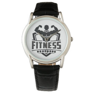 Fitness-Motivations-Grafik   Starkes & Aktives Leb Armbanduhr