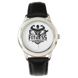 Fitness-Motivations-Grafik | Starkes & aktives Leb Armbanduhr