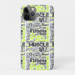 Fitness-Motivations-Typografie-Design Case-Mate iPhone Hülle