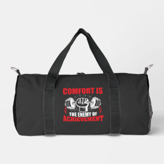 Fitness-Motivationszitat Hantel Stemmen Fitnessstu Duffle Bag
