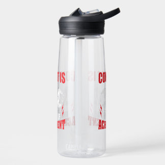 Fitness-Motivationszitat Hantel Stemmen Fitnessstu Trinkflasche