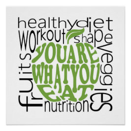 Fitness motivierend Poster