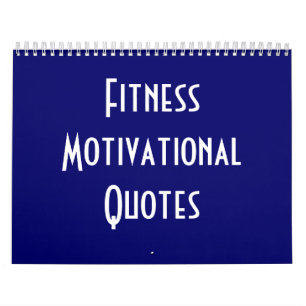 Fitness-motivierend Zitate Kalender