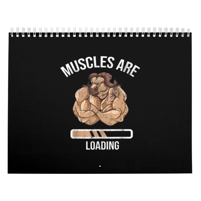 Fitness Muskelladung Bullock Ox Sportym Kalender (Titelbild)
