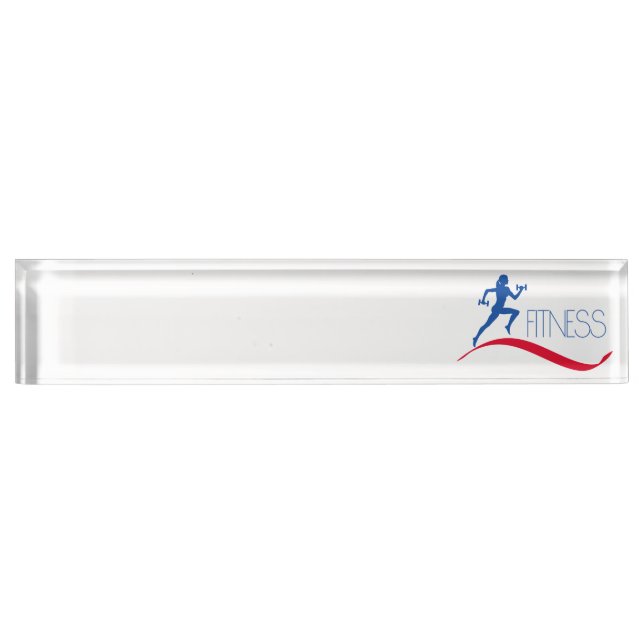 Fitness Namensplakette (Vorderseite)