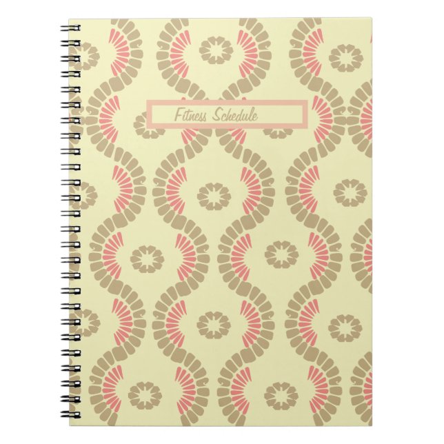 Fitness: Notizblock (Vorderseite)