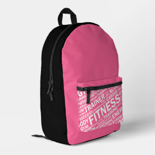 Fitness/Personal Trainer Bedruckter Rucksack