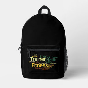 Fitness/Personal Trainer Bedruckter Rucksack