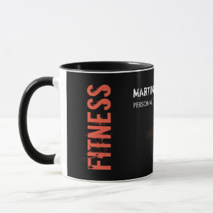 Fitness Personal Trainer Bodybuilding Modern Sharp Tasse