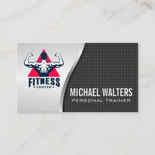 Fitness   Personal Trainer Visitenkarte