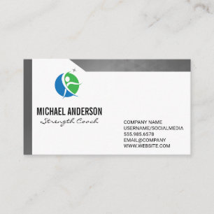 Fitness Personal Trainer Visitenkarte