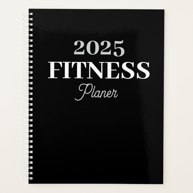  Fitness Planer 2025 (Vorderseite)