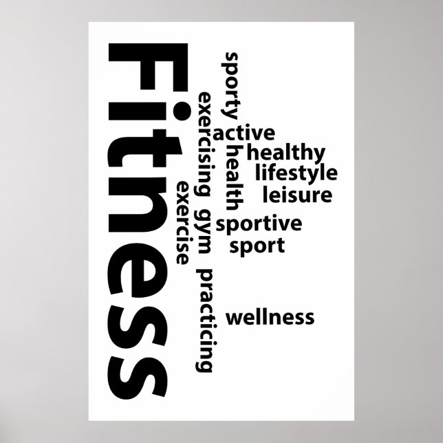 Fitness Poster (Vorne)