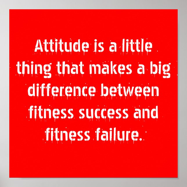 Fitness Poster (Vorne)