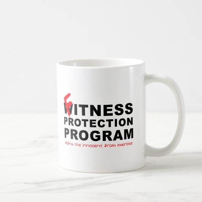 Fitness Protection Funny Mug Tasse (Rechts)