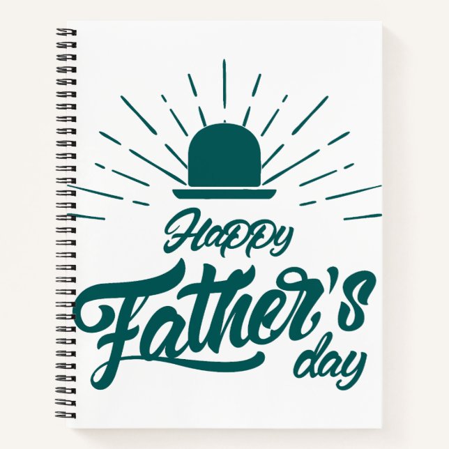 Fitness-Protokoll: Workout Spiral Notebook Notizbuch (Vorderseite)