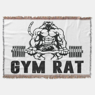 Fitness-Ratte Decke