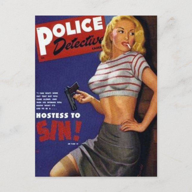 Fitness Rauchen Postkarte (Vorderseite)