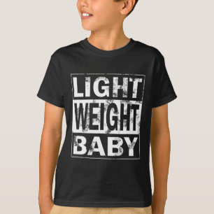 Fitness Sprichwort Kraftsport - Leichtgewicht Ba T-Shirt