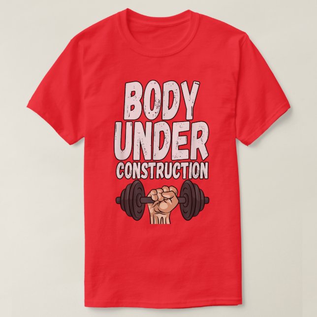 Fitness  T-Shirt (Design vorne)