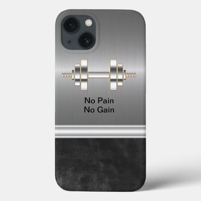 Fitness-Thema für Männer Case-Mate iPhone Hülle (Rückseite)