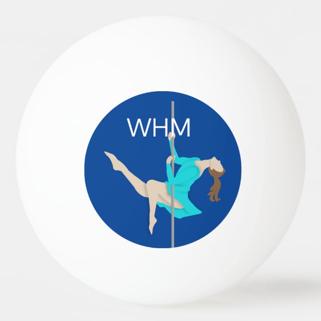 Fitness Tischtennisball (Vorderseite)