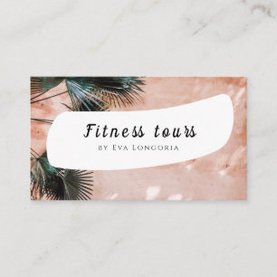 Fitness-Touren Visitenkarte