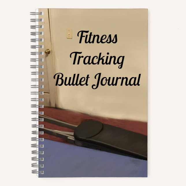 Fitness Tracking Bullet Journal 2 Notizbuch (Vorderseite)