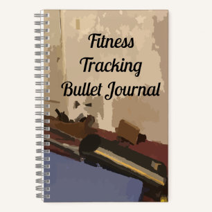 Fitness Tracking Bullet Journal Notizbuch